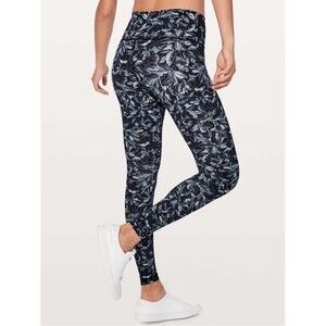 Lululemon Wunder Under Leggings High-Rise Full Length – Floral Print (Size 6)